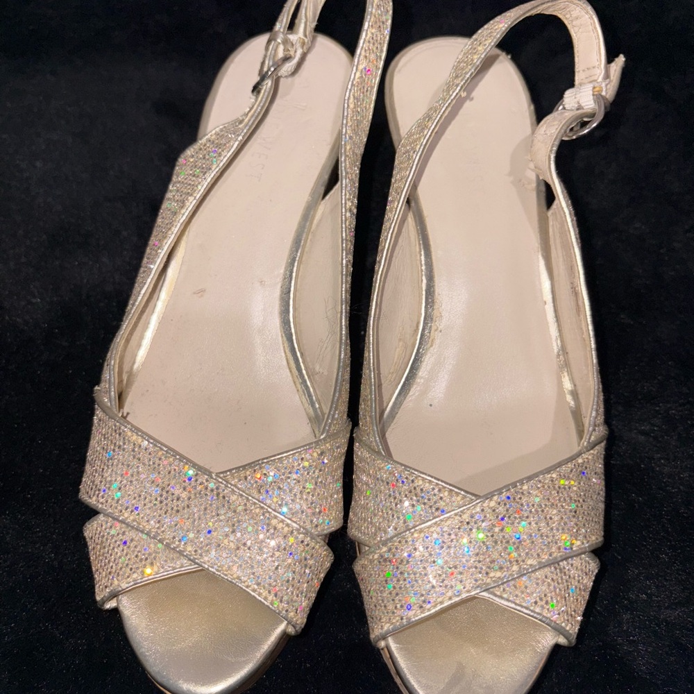 Elegant Gold Strappy Sandals